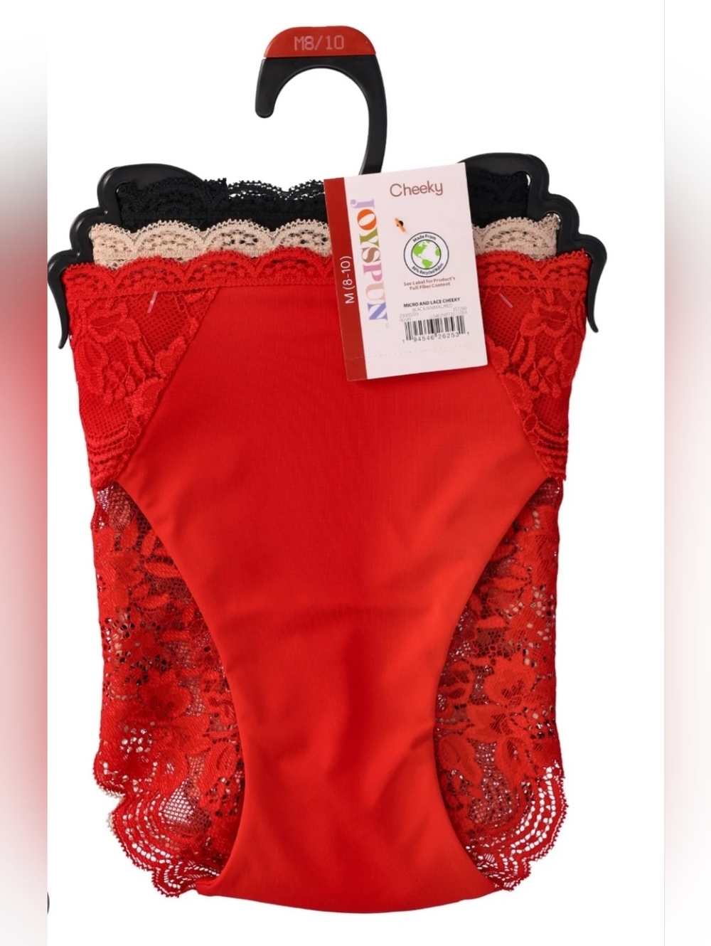 Joyspun Microfiber and Lace Cheeky Panties